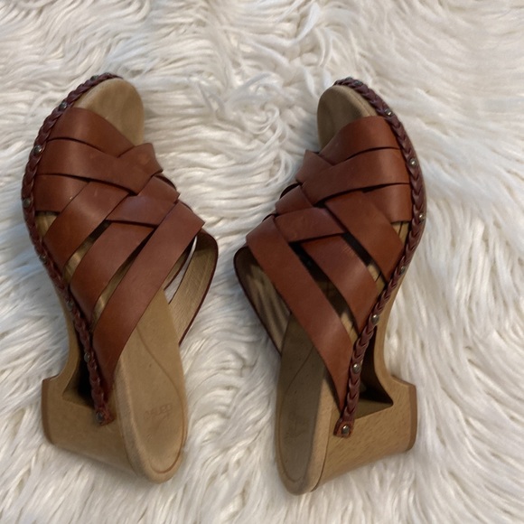 DANSKO Sandals size 38 US 7.5/8 good condition see all photos color brown - Picture 13 of 16